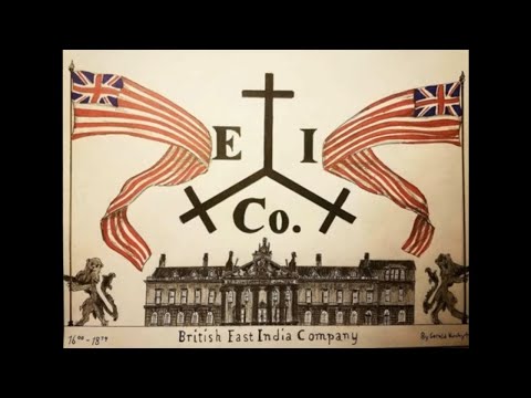 La bandera de la Compañía Británica de las Indias Orientales en Atalaya Cultural